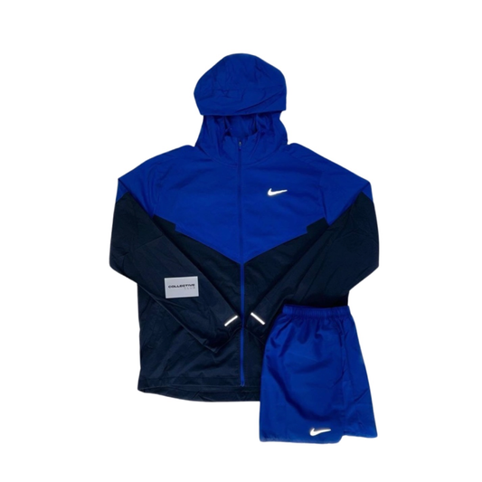 Royal blue Nike Windrunner set