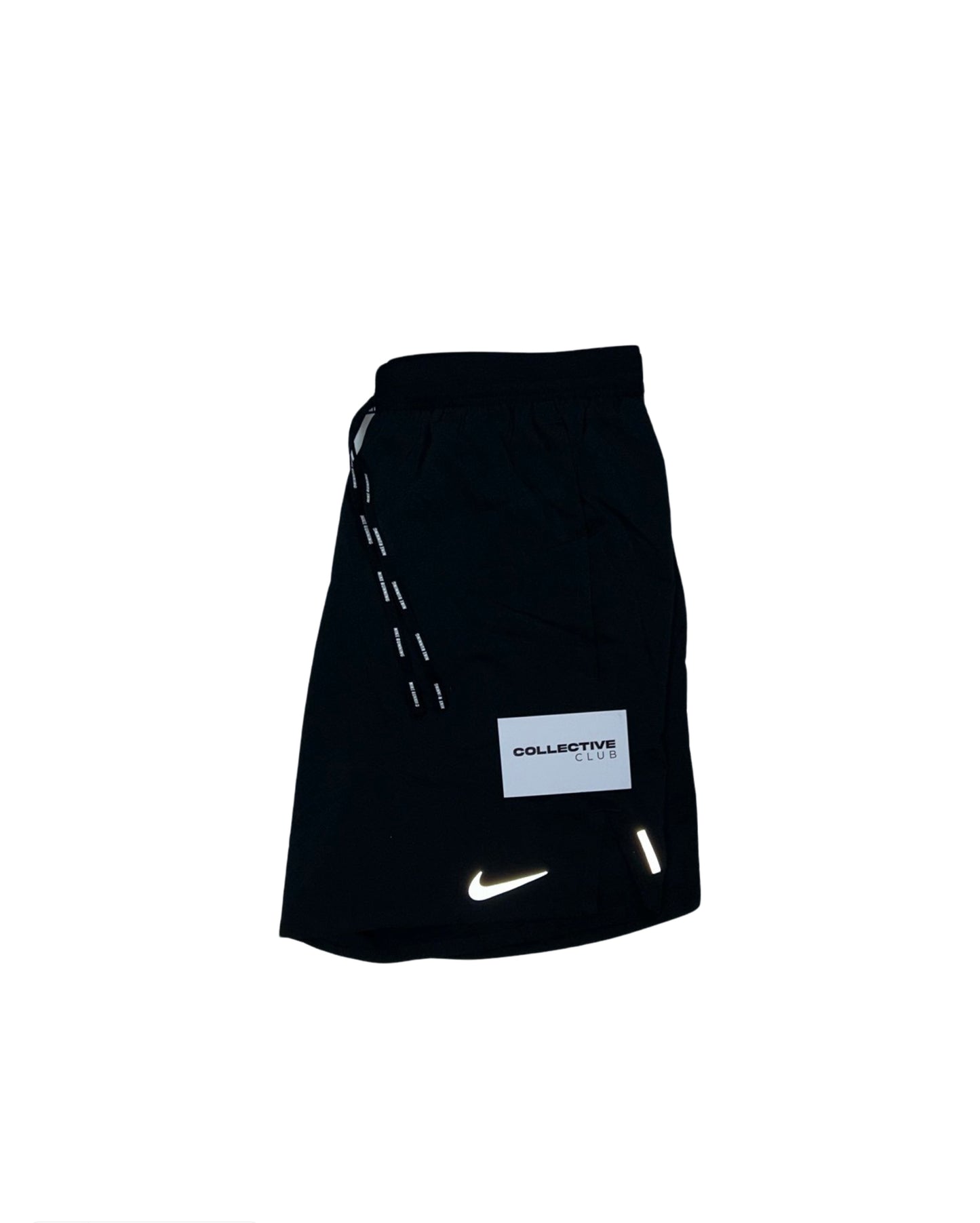 Black Nike 7-inch flex strides